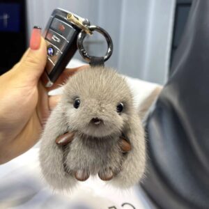 Rabbit With Keychain