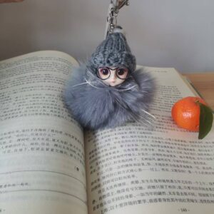 Anime-style doll With Keychain